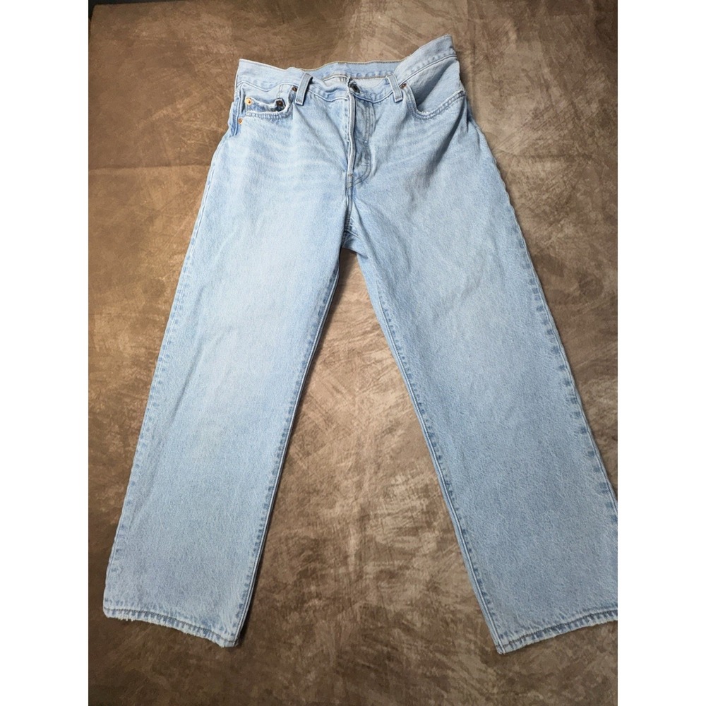 Levi's 501 90's Women's Blue Light Wash Straight Button Fly * 30 X 26 *